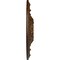 Ekena Millwork Tristan Ceiling Medallion (Fits Canopies up to 5 1/2"), Hand-Painted Root Beer Crackle, 26"OD x 3"P CM26TNRBC - alternate 3